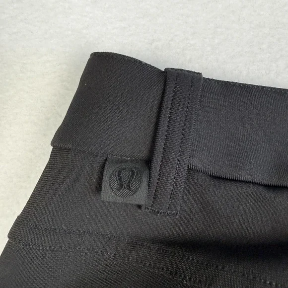 Lululemon Pants Mens 28x28 Black Tech Chino Slim Tapered Casual Golf Travel - Picture 8 of 10